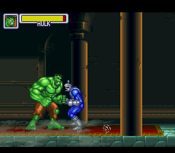 Marvel Super Heroes - War of the Gems (USA) In game screenshot